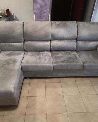 divano letto 4 posti con penisola 
