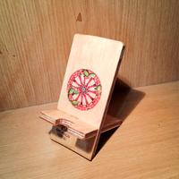 Porta Cellulare in Legno Decorato Transfer Sicilia