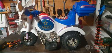Moto polizia elettrica