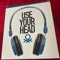 Cuffie Benetton con filo