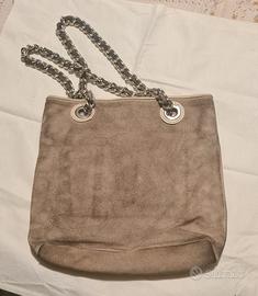 borsetta scamosciata BATA and more Marroncina 