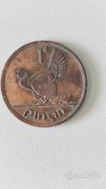 1 Penny Irlanda 1941 Gallina