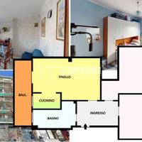 SPAZIOSO TRILOCALE CON DOPPIA ESPOSIZIONE E ASCENS