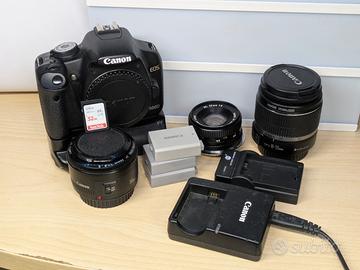 Canon EOS 500D + corredo