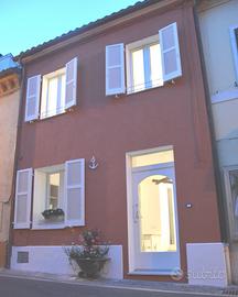 Villa Unica centro Numana giardino vista mare