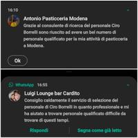 Direttoe restaurant store manager pizzeria