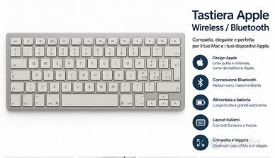 Tastiera Apple Wireless Bluethoot