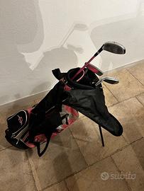 set completo golf per bambini