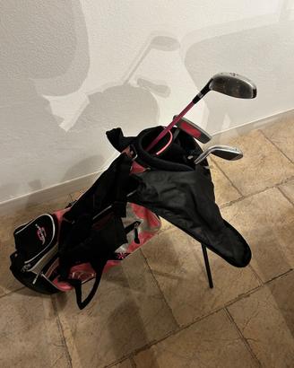set completo golf per bambini