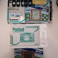 Gioco elettronico Gakken calcio in scatola vintage