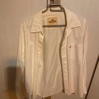 Camicia bianca HOLLISTER cotone XL