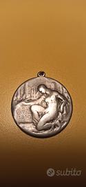 medaglia d'argento commemorativa risorgimentale