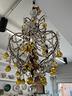 lampadario-a-gocce-gialle-murano