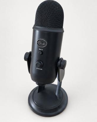 Microfono Blue Yeti USB nero con base