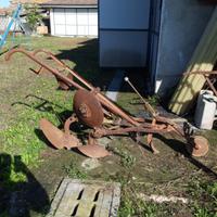 Sarchiatrice antica a trazione animale