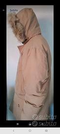 Parka Woolrich Arctic Beige con Pelliccia