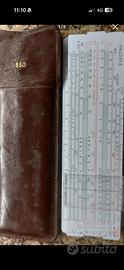Regolo calcolatore vintage