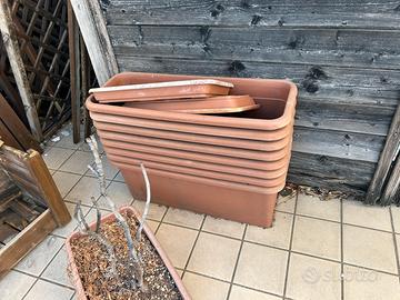 Fioriera lunga 70 cm