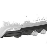 DIFFUSORE POSTERIORE VW GOLF 6 R Scarico CENTRALE