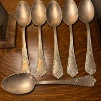 Cucchiai argento 1000 placcati