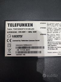 TV  Telefunken  ricambi