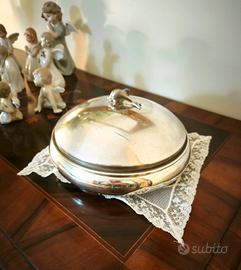 Ciotola Vintage Silver Plated Design