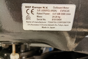 Motore scorta evenrude 6cv