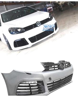 PARAURTI ANTERIORE VOLKSWAGEN VW GOLF 6 08-12 LOOK