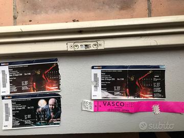 Biglietti Concerti da Collezione Vasco Rossi