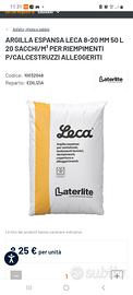 argilla espansa 50 L numero 28 sacchi 