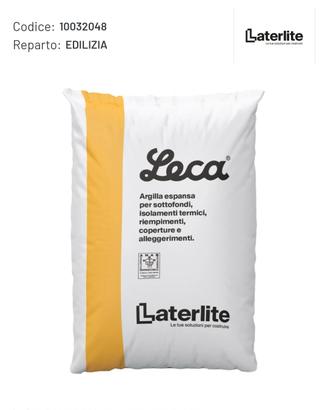 argilla espansa 50 L numero 28 sacchi 