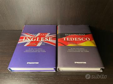 Dizionari di inglese e tedesco - Deagostini