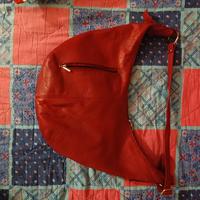 borsa in Pelle Rossa