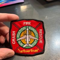 Militare patch vigili del fuoco americani