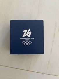 3€ Argento Cortina 2026 Olimpiadi+Paralimpiadi