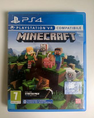 Gioco Minecraft per PS 4