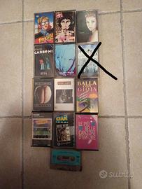 Lotto Musicassette musica pop anni 80