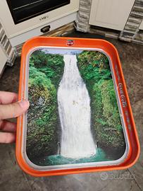 Coppia di Vassoi in Latta Coca-Cola Vintage