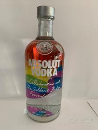 Absolut Vodka Limited Ed GILBERT BAKER 0,700 spain