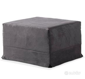 Pouf Letto con Materasso Singolo Pieghievole