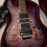 Ibanez S570DXQM S-Series Trans Purple Sunburst