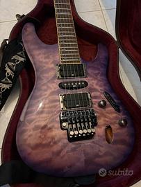 Ibanez S570DXQM S-Series Trans Purple Sunburst
