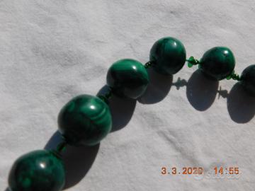 Collana di Malachite 