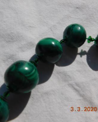 Collana di Malachite 