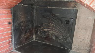 piastre in ghisa per camino aperto