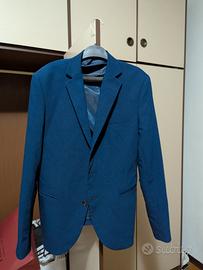 Vestito completo blu taglia M