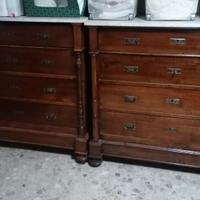 2 comò cassettiere inizio 900