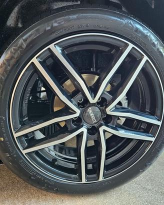 4 Cerchi 17 Dezent 5x100 + Gom Est Falken205/50R17