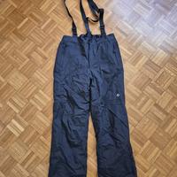 Pantaloni da sci uomo neri taglia XL