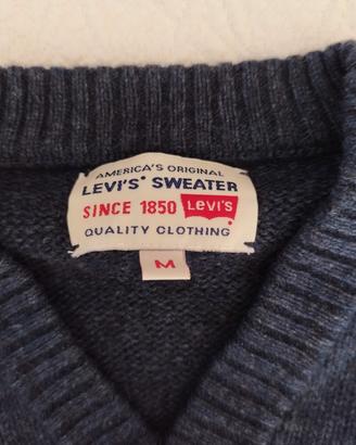 Maglione uomo Levi's scollo a V taglia M